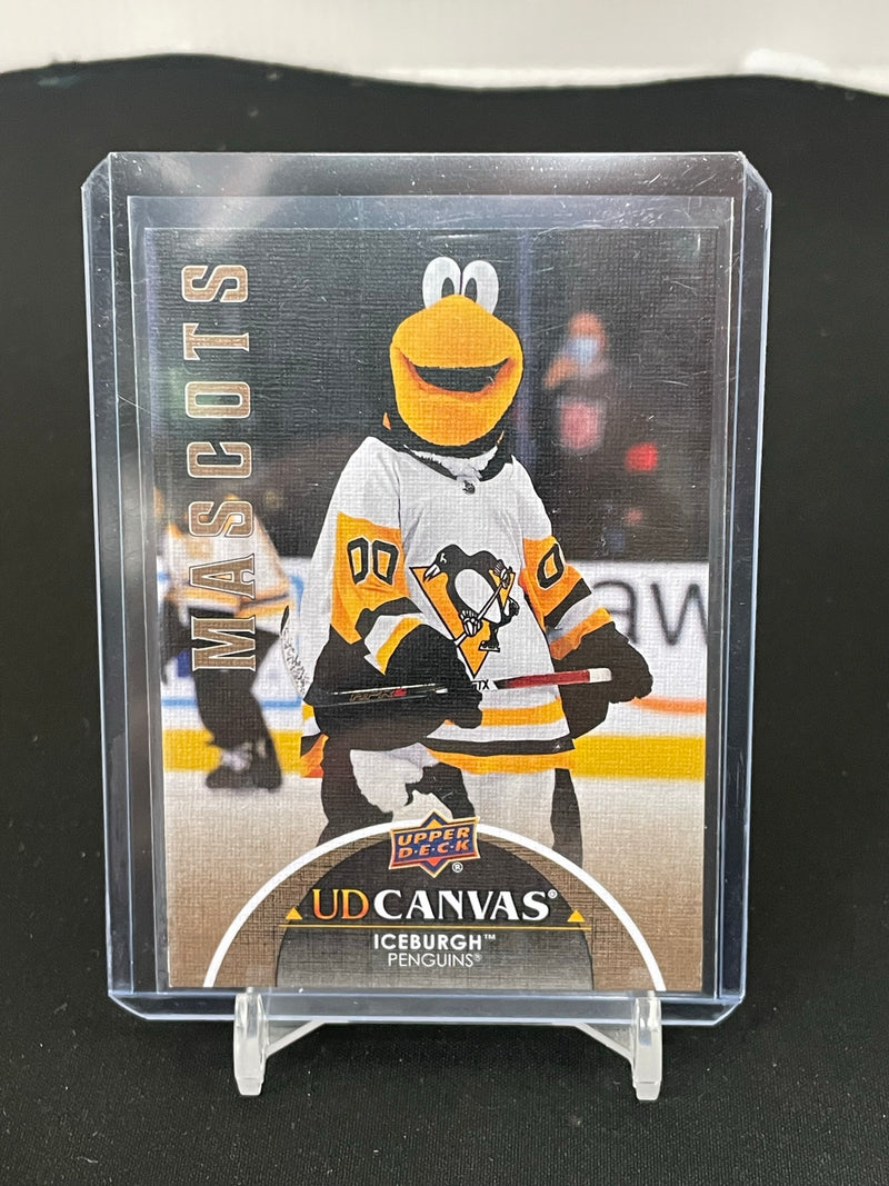 2021 UPPER DECK EXTENDED SERIES - UD CANVAS - MASCOTS - ICEBURGH -
