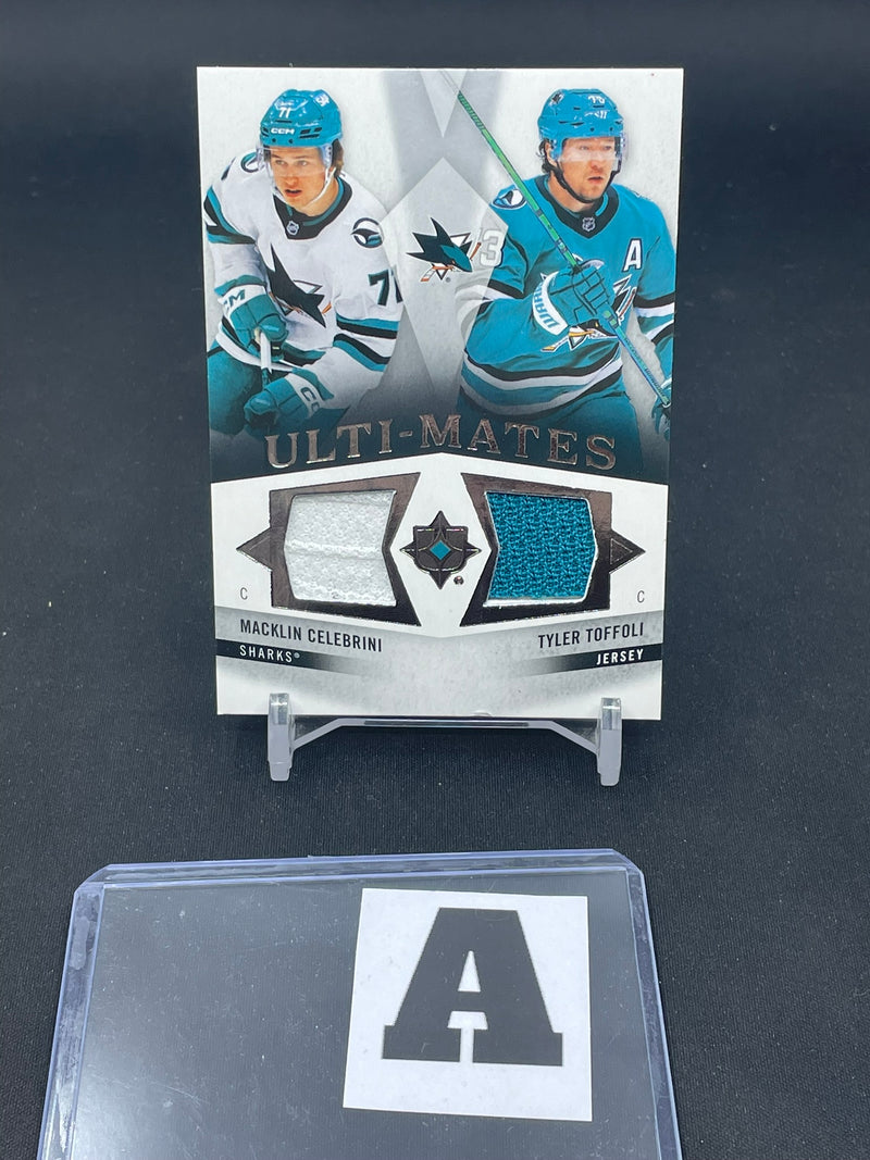 2025 UPPER DECK ULTIMATE - ULTI-MATES - M. CELEBRINI / T. TOFFOLI -