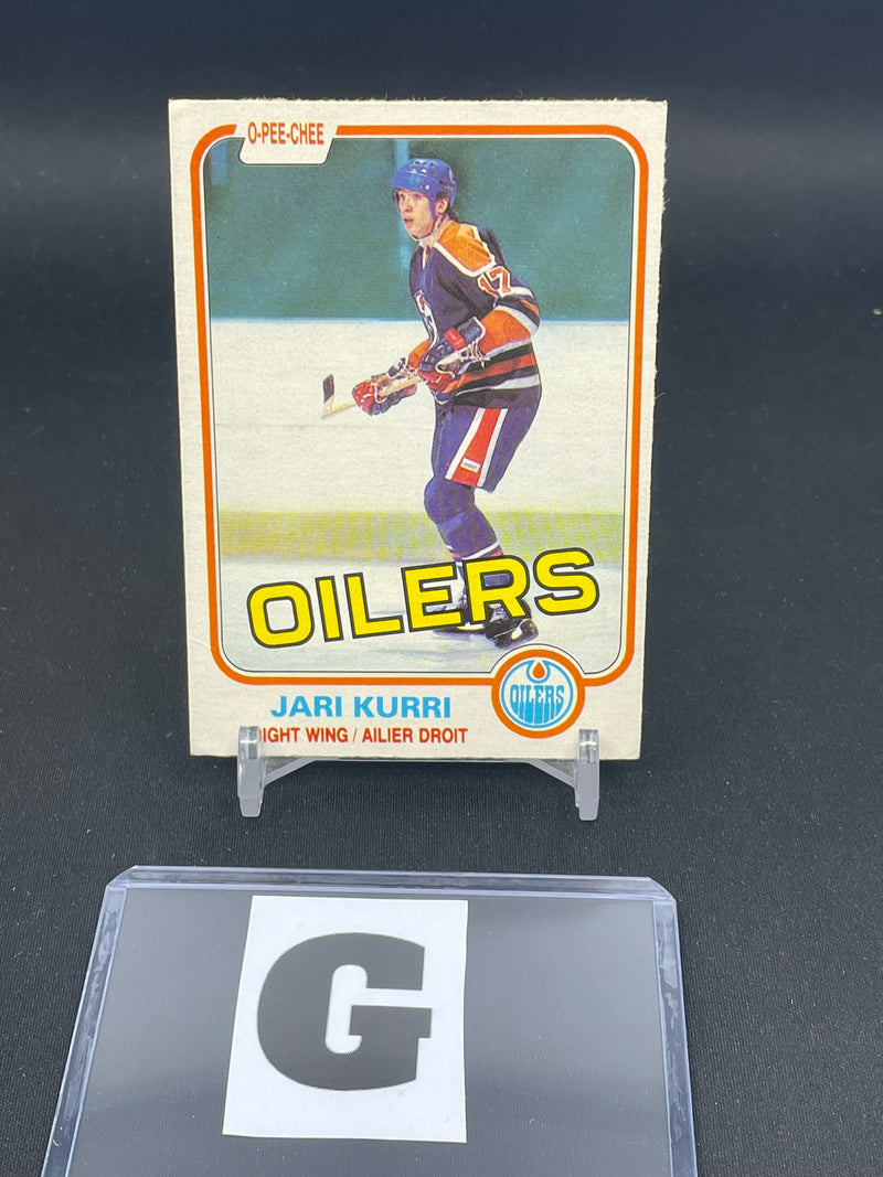 1981 O-PEE-CHEE - J. KURRI -