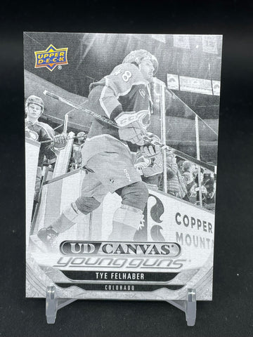 2024 UPPER DECK EXTENDED SERIES - B/W - UD CANVAS - YOUNG GUNS - T. FELHABER - #C373 - RC