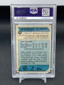 1986 TOPPS - W. CLARK - #149 - #149 - AUTOGRAPH PSA 10 - RC