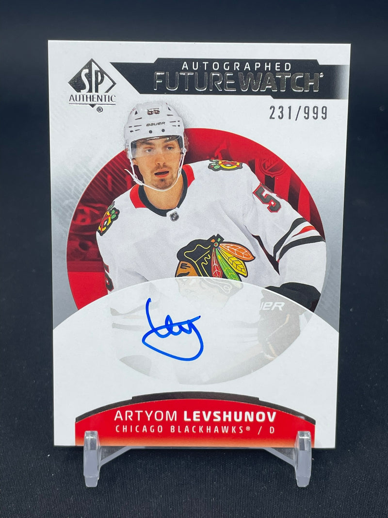 2025 UPPER DECK SP AUTHENTIC - FUTURE WATCH AUTO - A. LEVSHUNOV - #123 - #'D/999 - AUTOGRAPH - RC