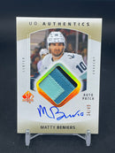 2025 UPPER DECK SP AUTHENTIC - UD AUTHENTICS - M. BENIERS - #UDAP-MB - #'D/49 - RELIC - AUTOGRAPH