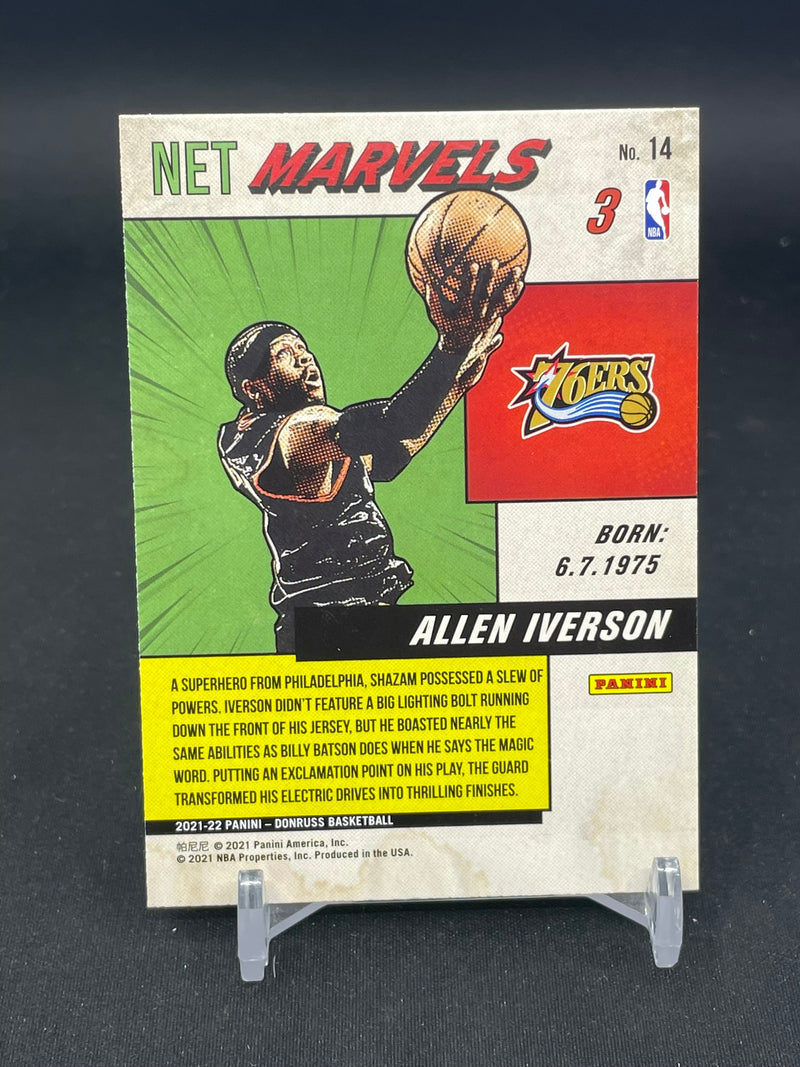 2021 PANINI DONRUSS - NET MARVELS - A. IVERSON -
