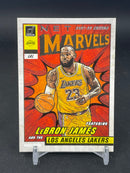 2021 PANINI DONRUSS - NET MARVELS - L. JAMES -