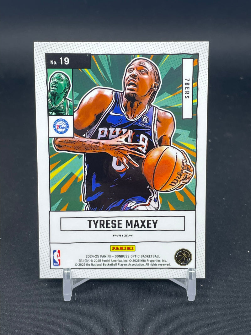 2024 PANINI PRIZM - INTERNATIONAL RED PRIZM - NET MARVELS - T. MAXEY -