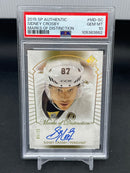 2015 UPPER DECK SP AUTHENTIC - MARKS OF DISTINCTION - S. CROSBY - #MD-SC - #'D/25 - AUTOGRAPH - PSA 10