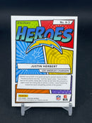 2022 PANINI PRESTIGE - GOLD - XTRA POINTS HEROES - J. HERBERT - #H-3 - #'D/99