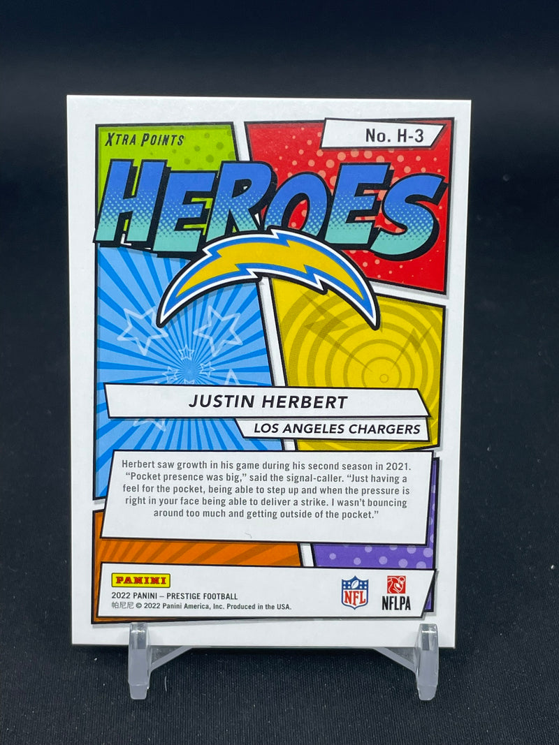 2022 PANINI PRESTIGE - GOLD - XTRA POINTS HEROES - J. HERBERT - #H-3 - #'D/99