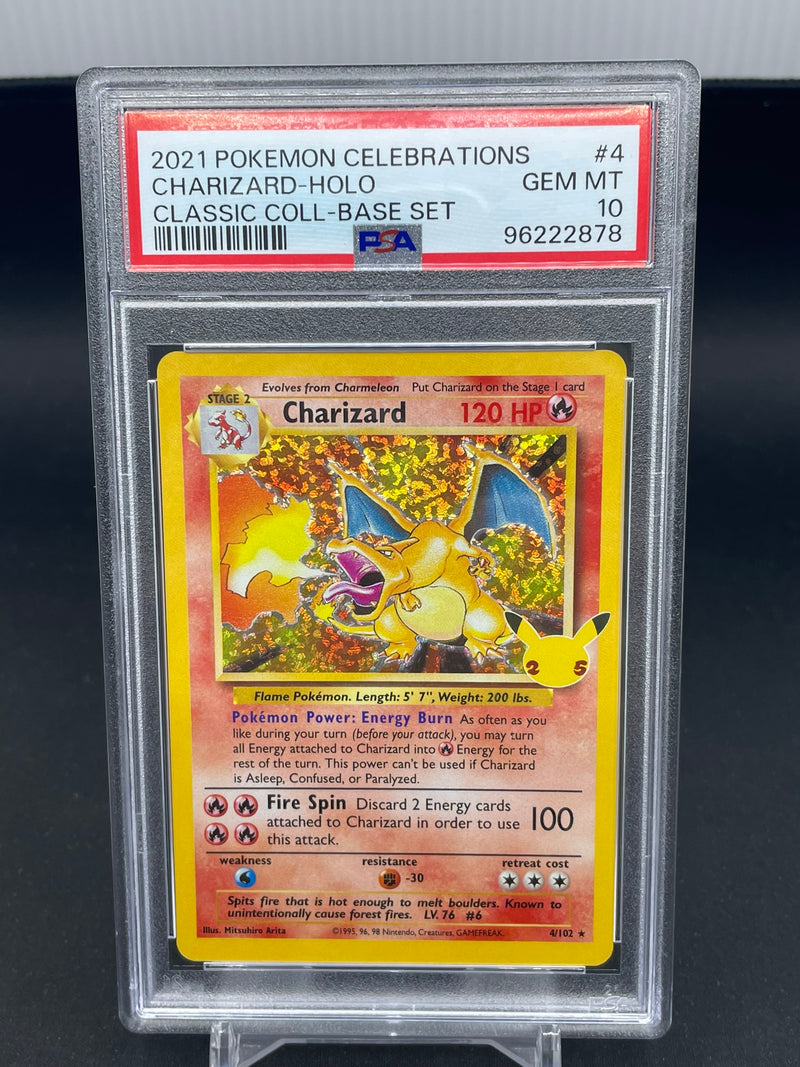 POKEMON - CELEBRATIONS CLASSIC COLLECTION - CHARIZARD - HOLO -