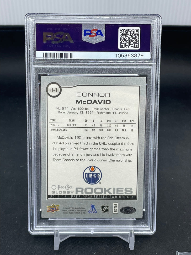 2015 UPPER DECK SERIES TWO - BLACK - O-PEE-CHEE GLOBBY ROOKIE - C. MCDAVID -