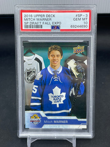 2016 UPPER DECK SP DRAFT FALL EXPO - M. MARNER - #SP-3 - PSA 10 - RC