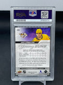 2023 UPPER DECK SERIES ONE - DELUXE - YOUNG GUNS - J. LIVINGSTONE - #245 - #'D/250 - PSA 9 - RC