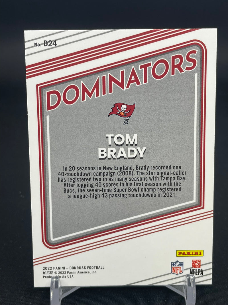 2022 PANINI DONRUSS - DOMINATORS - T. BRADY -