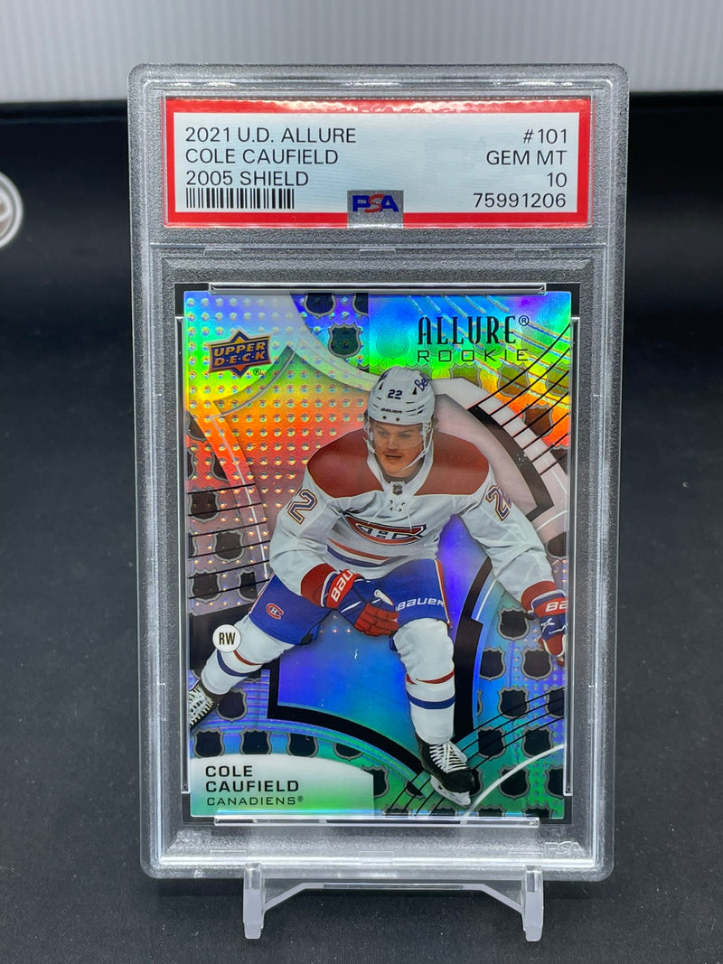 2021 UPPER DECK ALLURE - 2005 SHIELD - C. CAUFIELD -