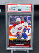 2010 UPPER DECK SERIES ONE - FRENCH - YOUNG GUNS - P. SUBBAN -