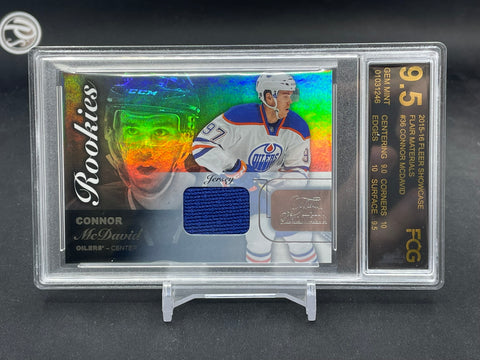 2015 FLEER SHOWCASE - FLAIR MATERIALS - C. MCDAVID - #36 - RELIC - FCG 9.5 - RC
