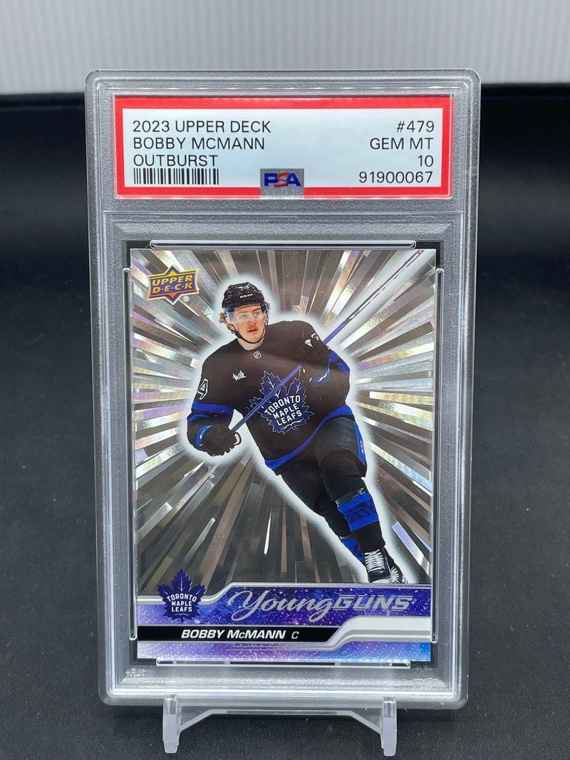 2023 UPPER DECK SERIES TWO - OUTBURST - YOUNG GUNS - B. MCMANN -