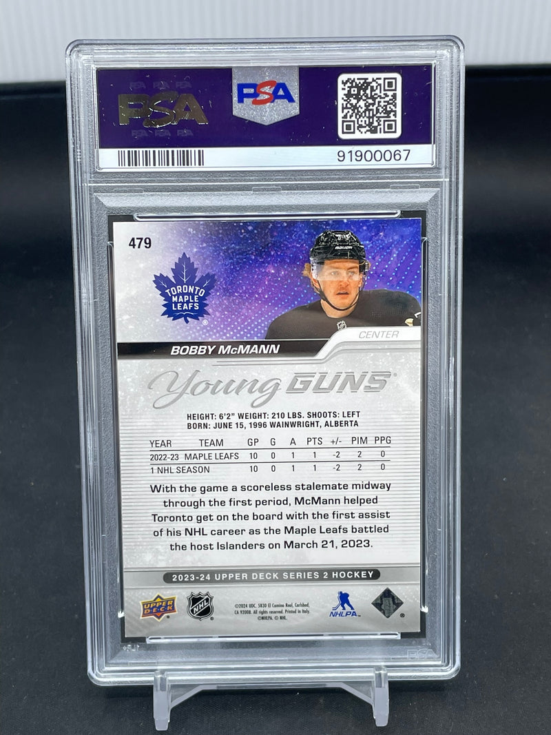 2023 UPPER DECK SERIES TWO - OUTBURST - YOUNG GUNS - B. MCMANN -