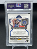 2021 PANINI PRIZM - GREEN PULSAR - A. EDWARDS - #37 - #'D/25 - PSA 9