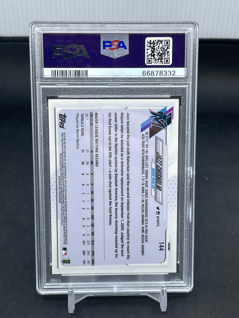2021 TOPPS CHROME - J. CHISHOLM -