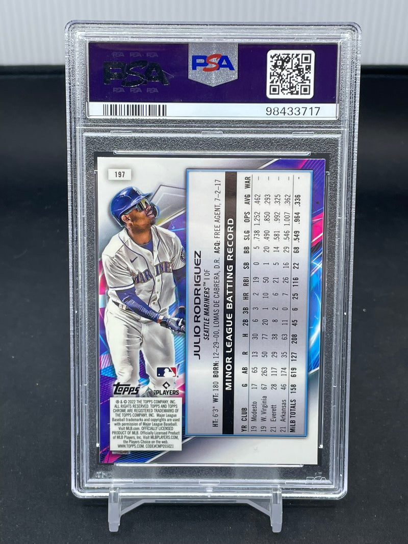 2022 TOPPS COSMIC CHROME - NUCLEUS REFRACTOR - J. RODRIGUEZ -