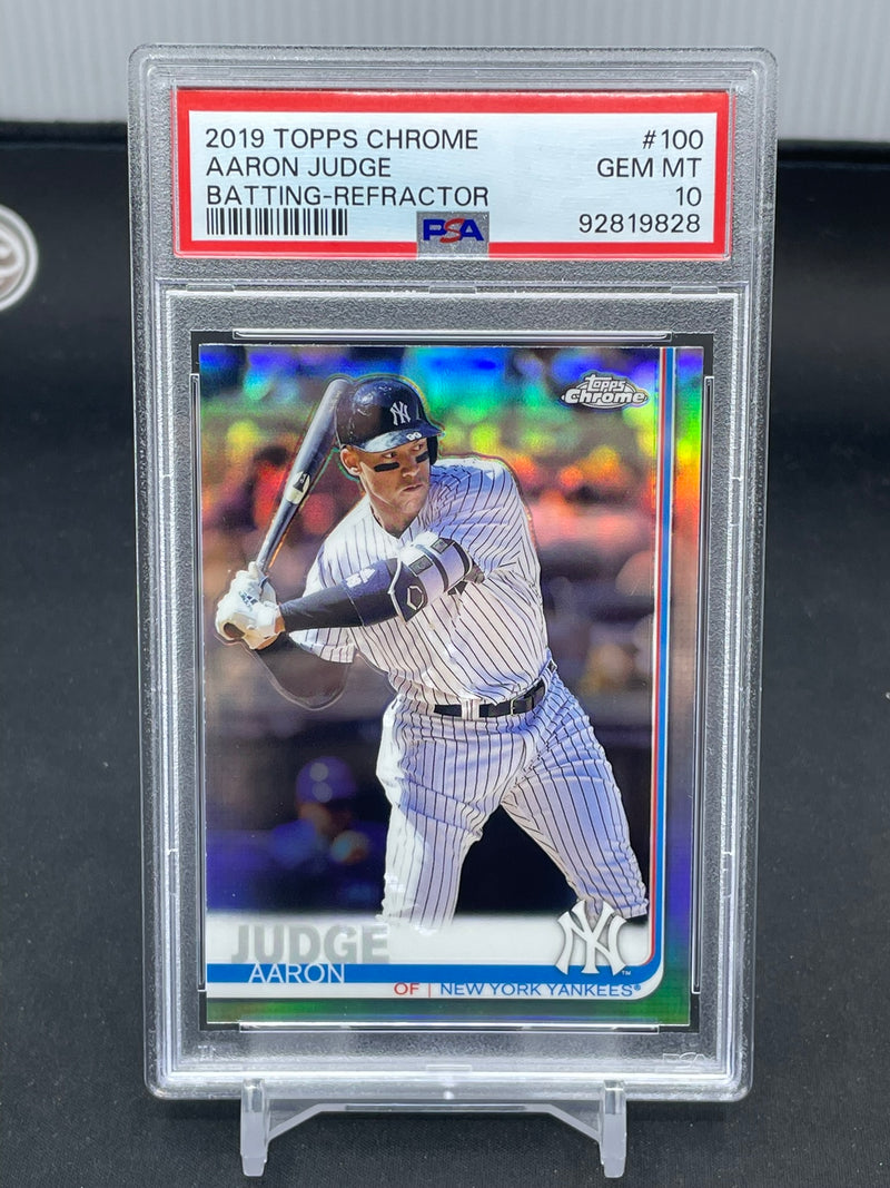 2019 TOPPS CHROME - BATTING REFRACTOR - A. JUDGE -