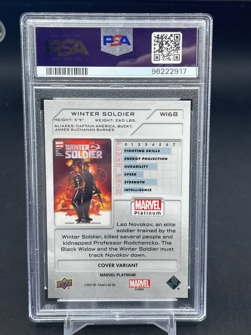 2023 UPPER DECK MARVEL PLATINUM - COVER VARIANT - WINTER SOLDIER -