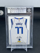 2018 PANINI THREADS - DAZZLE GOLD - L. DONCIC - #101 - #'D/10 - BGS 8.5 - RC