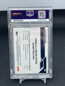 2023 TOPPS CHROME F1 - GOLD - M. VERSTAPPEN - #162 - #'D/50 - PSA 9