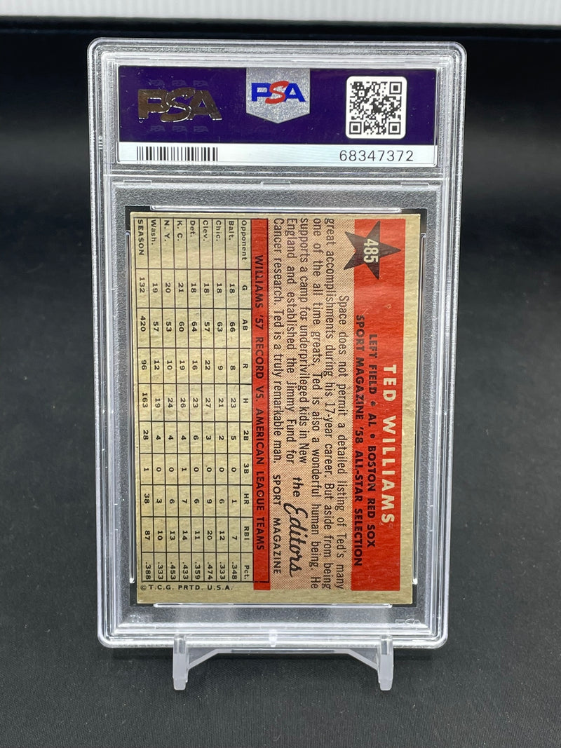 1958 TOPPS - ALL STAR - T. WILLIAMS -