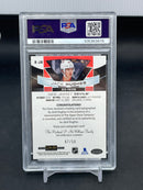 2019 UPPER DECK O-PEE-CHEE PLATINUM - RED PRISM - ROOKIE AUTOS - J. HUGHES - #R-JH - #'D/50 - AUTOGRAPH - PSA 10 - RC
