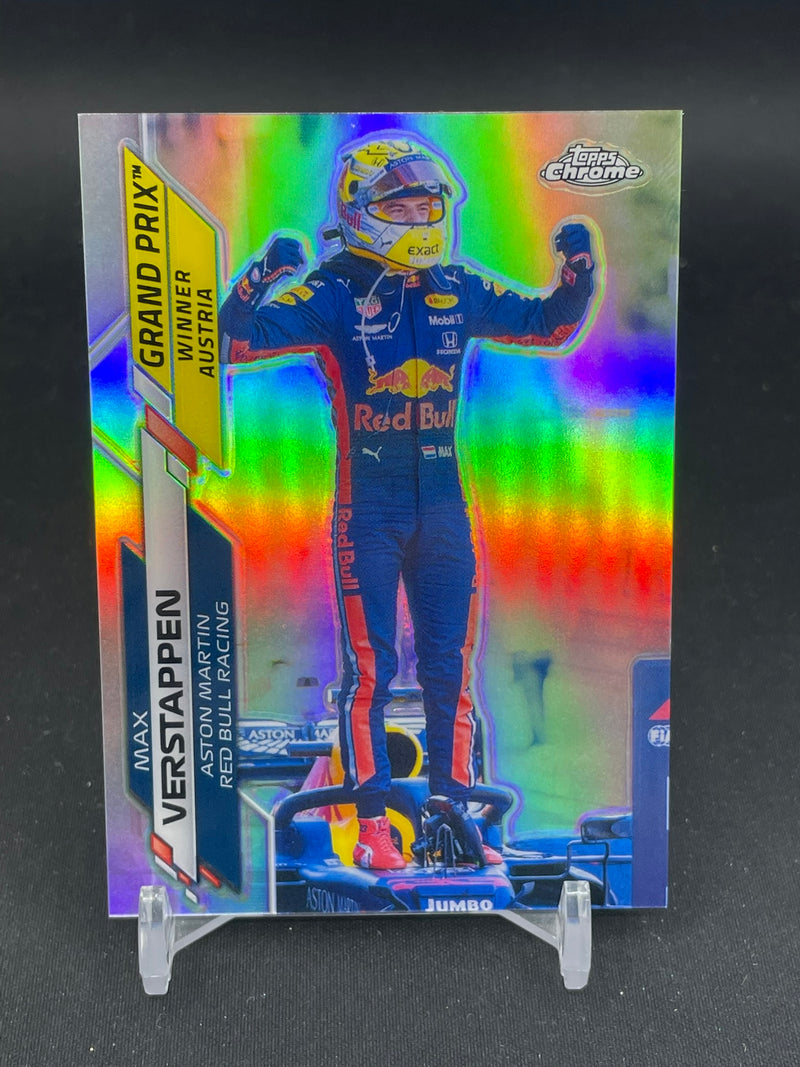 2020 TOPPS CHROME F1 - REFRACTOR - M. VERSTAPPEN -