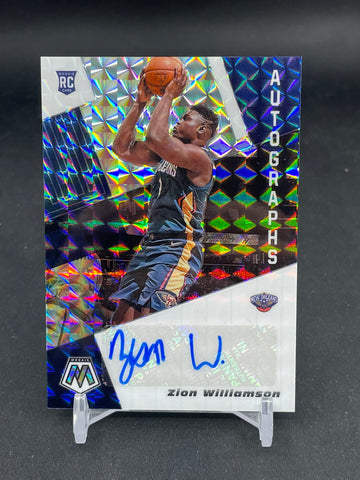 2019 PANINI MOSAIC - AUTOGRAPHS - Z. WILLIAMSON - #RA-ZWL - AUTOGRAPH - RC
