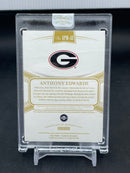 2020 PANINI FLAWLESS COLLEGIATE - A. EDWARDS - #SPM-AE - #'D/20 - RELIC - AUTOGRAPH