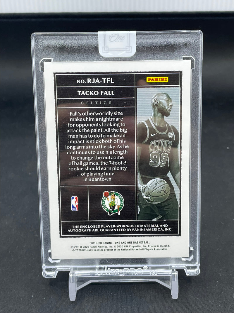 2019 PANINI ONE AND ONE - T. FALL - #RJA-TFL - #'D/99 - RELIC - AUTOGRAPH - RC