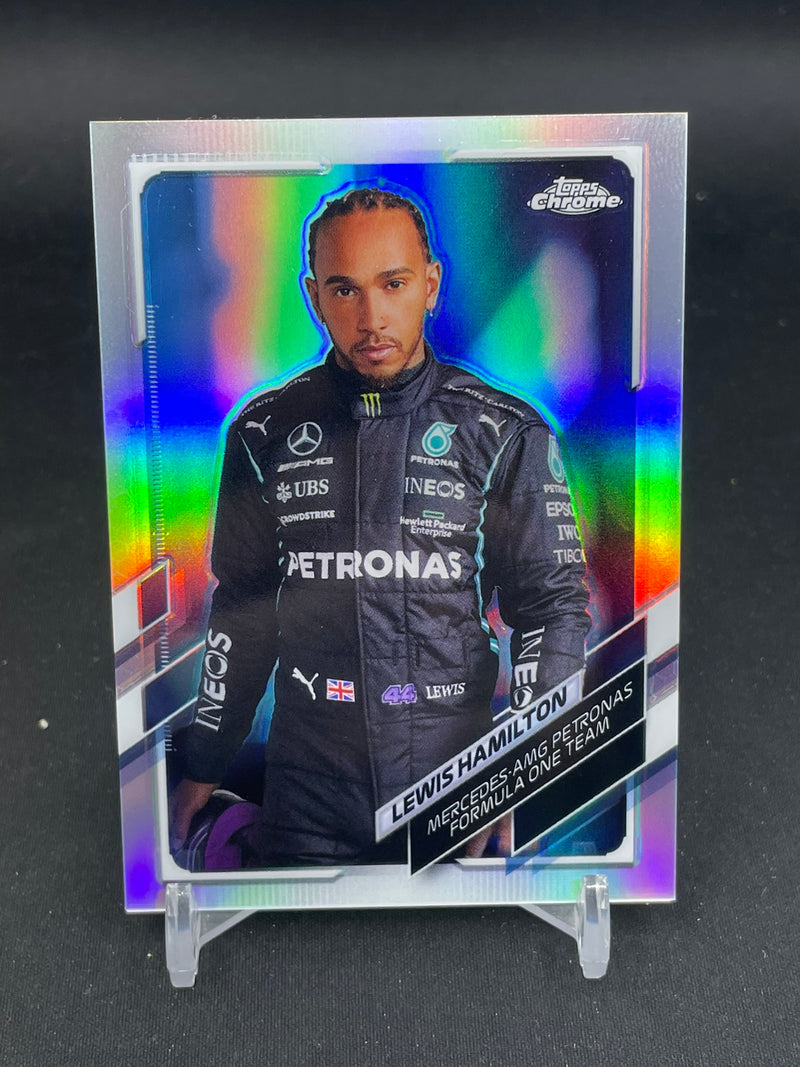 2021 TOPPS CHROME - REFRACTOR - L. HAMILTON -
