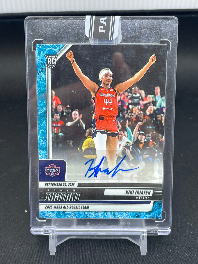 2025 PANINI INSTANT - WATER - K. IRIAFEN - #310 - #'D/10 - AUTOGRAPH - RC