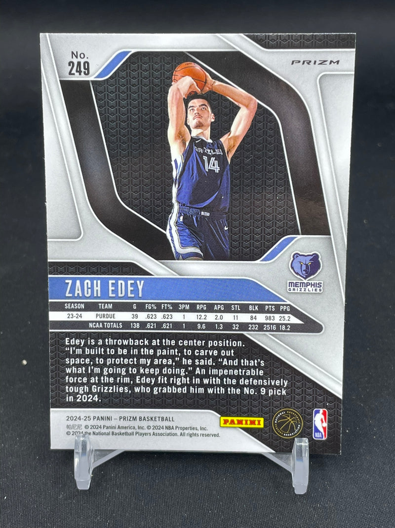 2024 PANINI PRIZM - ORANGE ICE - Z. EDEY -