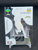 2020 PANINI ILLUSIONS - BLUE - MYSTIQUE - J. HERBERT - #MY3 - #'D/299 - RC