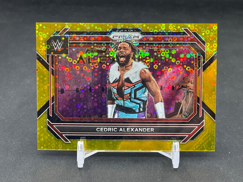 2023 PANINI PRIZM WWE - GOLD UNDERCARD - C. ALEXANDER - #98 - #'D/10