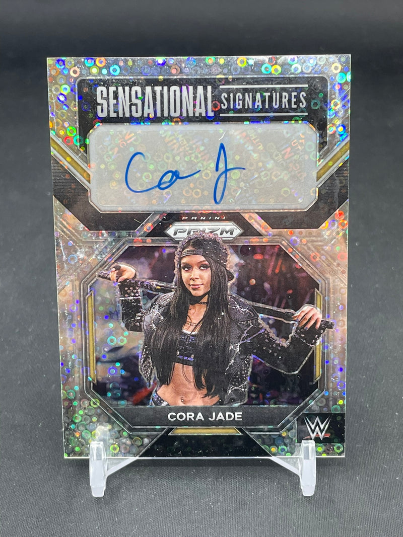 2023 PANINI PRIZM WWE - UNDERCARD - SENSATIONAL SIGNATURES - C. JADE -