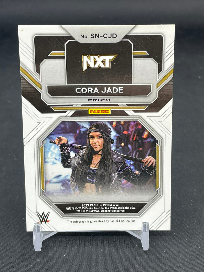 2023 PANINI PRIZM WWE - UNDERCARD - SENSATIONAL SIGNATURES - C. JADE -