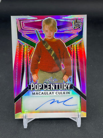 2023 LEAF POP CENTURY - PINK - 1ST POP CENTURY AUTO - M. CULKIN - #BA-MC2 - #'D/1 - AUTOGRAPH
