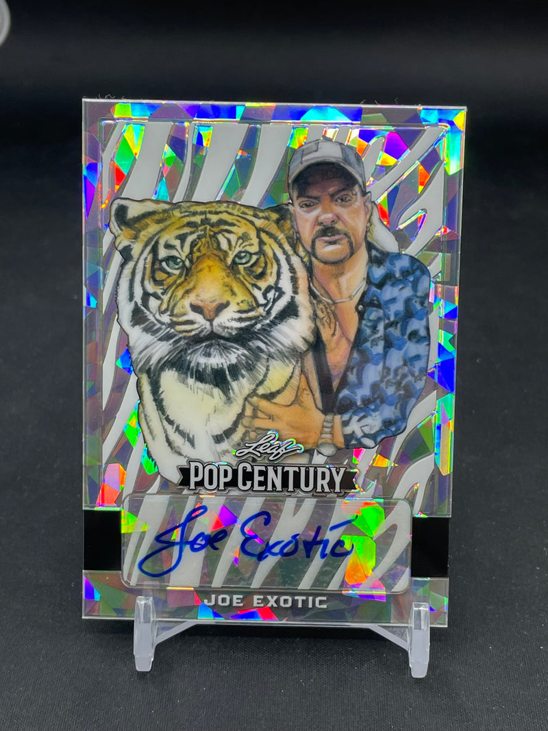 2021 LEAF POP CENTURY - JOE EXOTIC - #PC-JE1 - #'D/37 - AUTOGRAPH