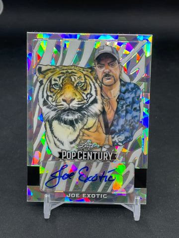 2021 LEAF POP CENTURY - JOE EXOTIC - #PC-JE1 - #'D/37 - AUTOGRAPH