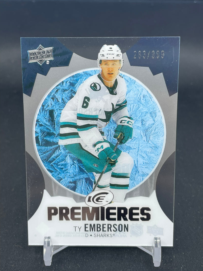 2023 UPPER DECK ICE - PREMIERES - T. EMERSON - #171 - #'D/999 - RC