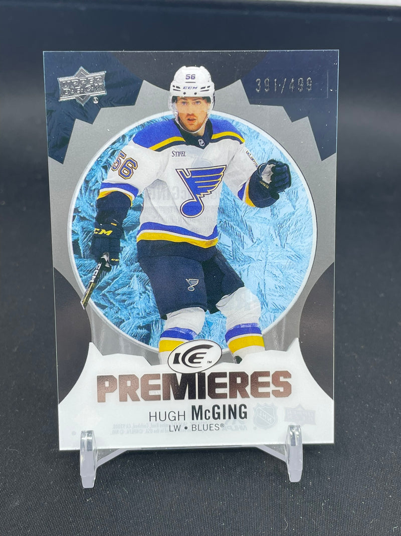 2023 UPPER DECK ICE - PREMIERES - H. MCGING - #212 - #'D/499 - RC