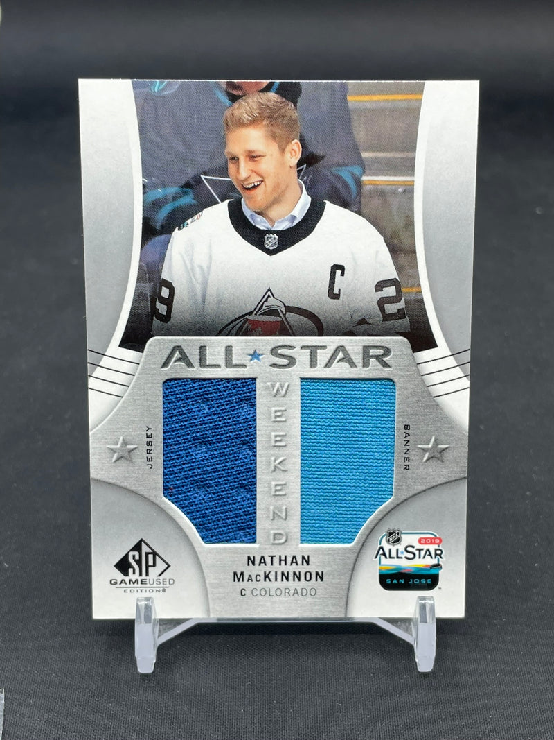 2019 UPPER DECK SP GAME USED - ALL STAR WEEKEND - N. MACKINNON -