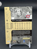 2018 UPPER DECK ENGRAINED - G. LAFLEUR - #37 - #'D/10 - RELIC - AUTOGRAPH